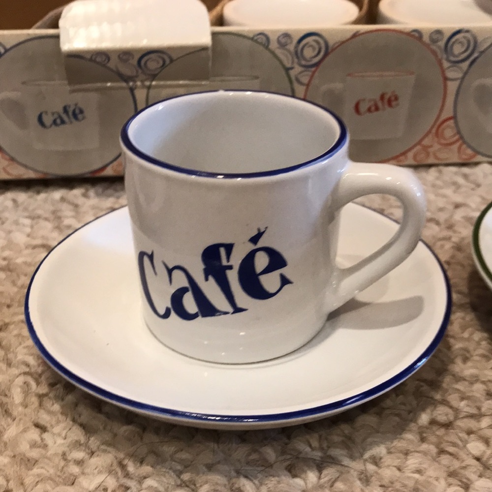 Espresso Cups & Saucers - Picture 5 of 6